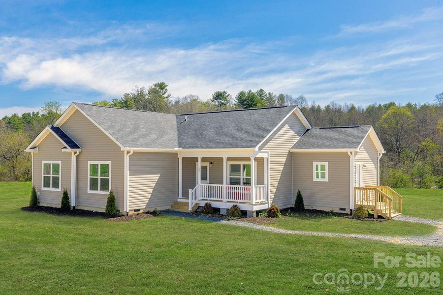 NEW CONSTRUCTION nestled on a perfectly flat lot. Virtually Enhanced Lawn.