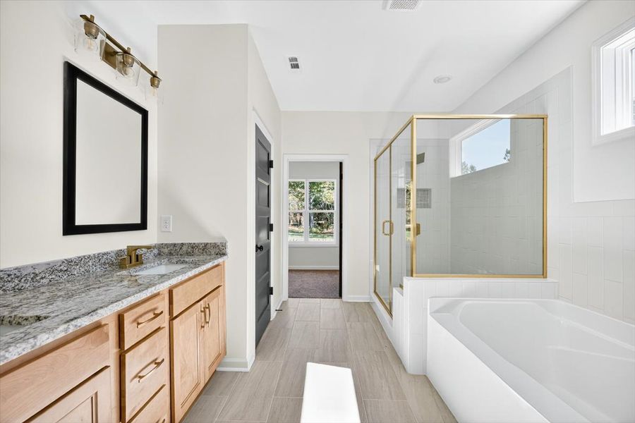 Furnished interior view inside a new home in Collier Grove, Thomaston (Image 13). Furnished interior view inside a new home in Collier Grove, Thomaston (Image 13).