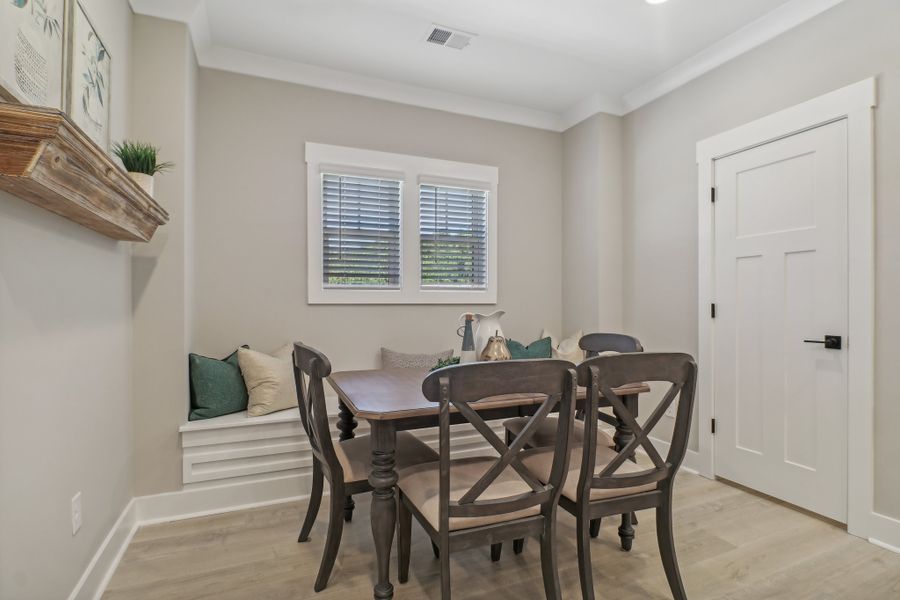 Representative furnished interior of a home built from the Madeline II by Great Southern Homes in The Cove, Sumter (Image 14).