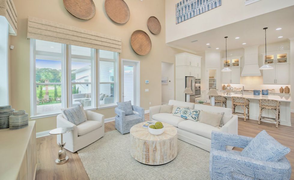 Furnished interior view inside a new home in Oakmont, Gainesville (Image 14).