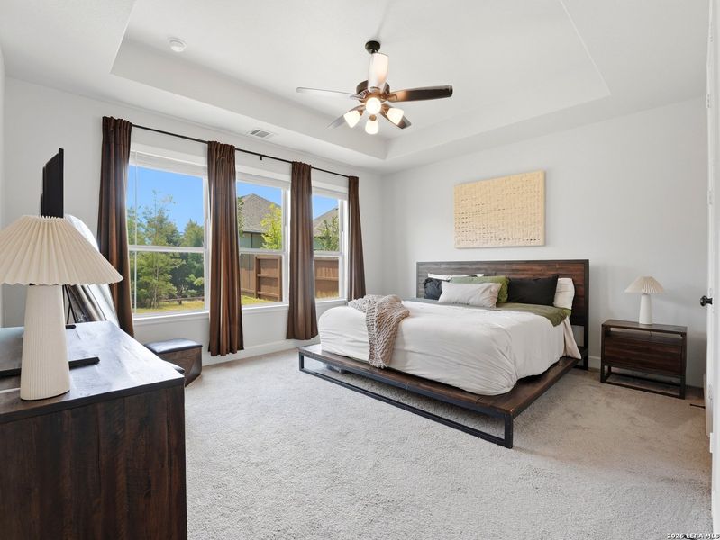 Furnished interior view inside a new home in Corley Farms, Boerne (Image 28). Furnished interior view inside a new home in Corley Farms, Boerne (Image 28).
