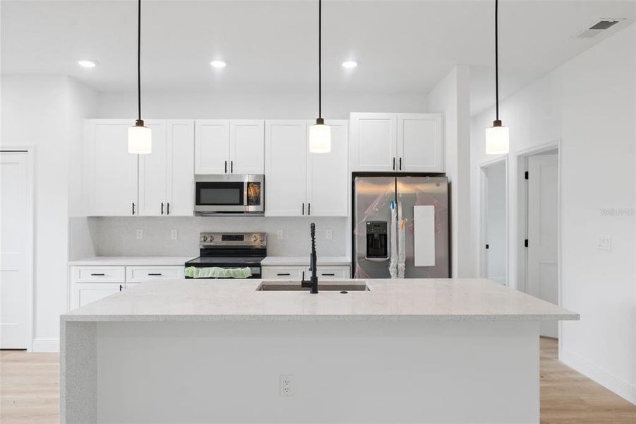 Furnished interior view inside a new home in , Ocala (Image 8).