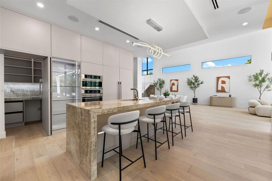 Furnished interior view inside a new home in , Miami (Image 16). Furnished interior view inside a new home in , Miami (Image 16).