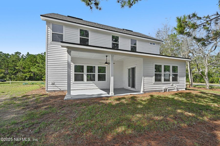 Exterior details and patio area of a home in , Fernandina Beach (Image 31).