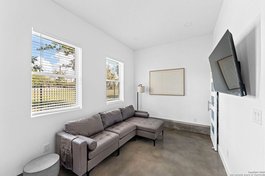 Furnished interior view inside a new home in , San Antonio (Image 3).