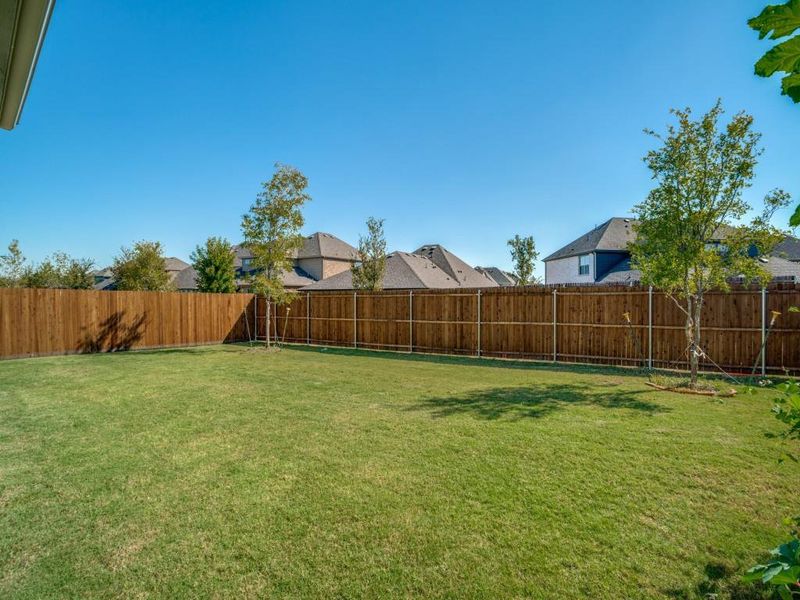 Exterior details and patio area of a home in , McKinney (Image 3). Exterior details and patio area of a home in , McKinney (Image 3).