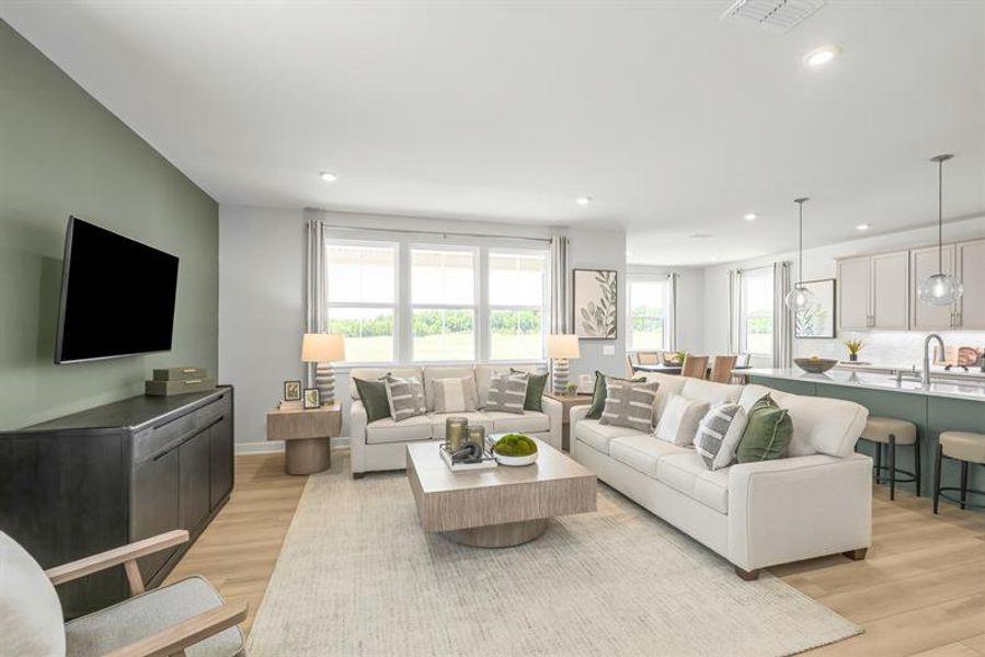 Representative furnished interior of a home built from the Charles by Ryan Homes in East Lake, Leland (Image 11). Representative furnished interior of a home built from the Charles by Ryan Homes in East Lake, Leland (Image 11).