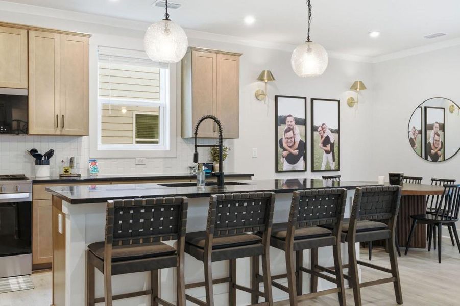 Furnished interior view inside a new home in Cambridge at Steels Bridge, Canton (Image 28).