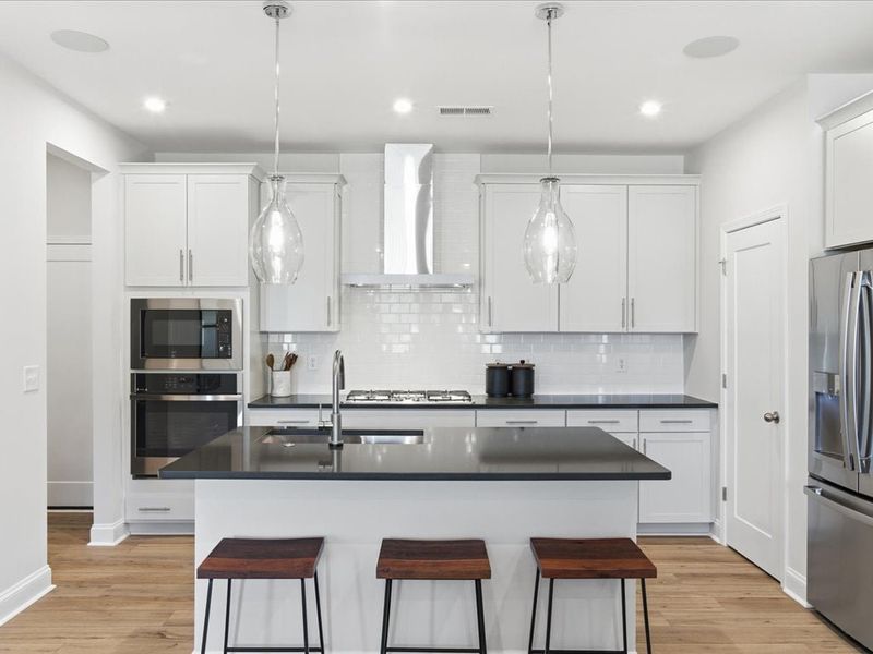 Representative furnished interior of a home built from the Anne by Tri Pointe Homes in Grahym at Southbridge, Fort Mill (Image 16).