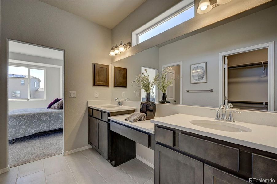 Furnished interior view inside a new home in , Peyton (Image 6).