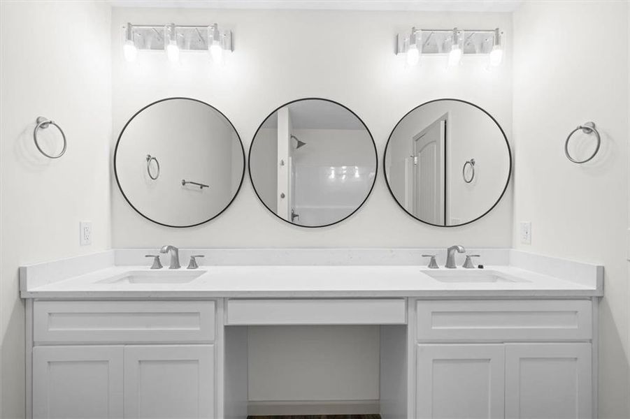 Furnished interior view inside a new home in , Dalton (Image 9).