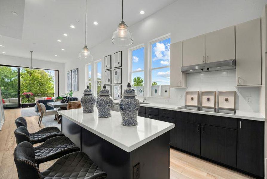 Furnished interior view inside a new home in Bluebonnet Lofts, Austin (Image 16).