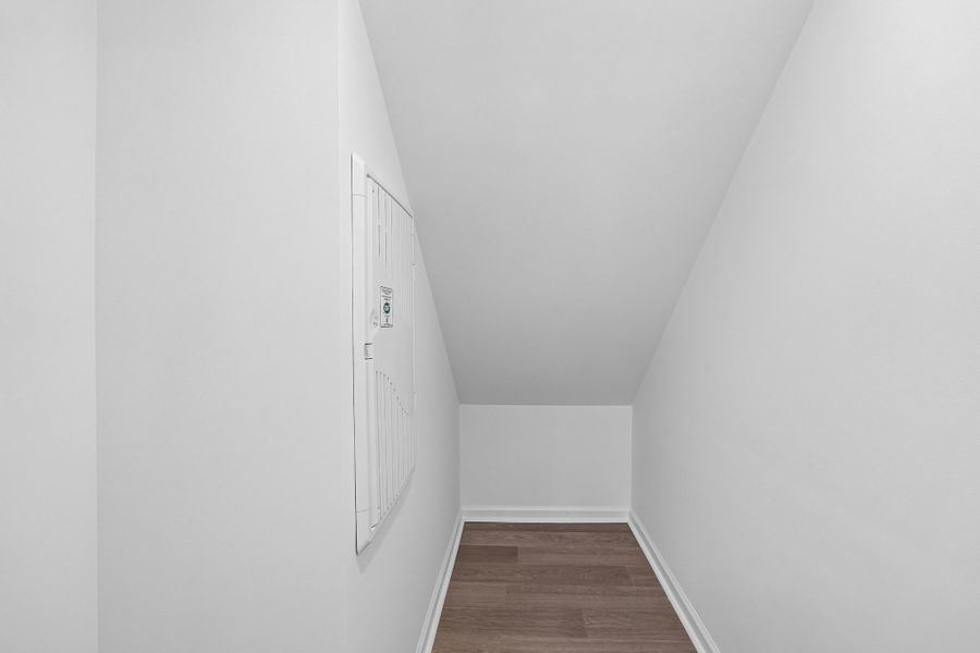 Spacious, unfurnished interior of a new home in Terraces at the Exchange, Indian Land (Image 27).