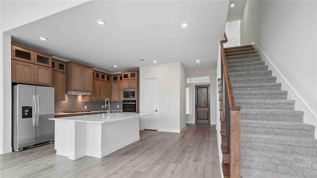 Furnished interior view inside a new home in Clearview Ranch, Royse City (Image 12).