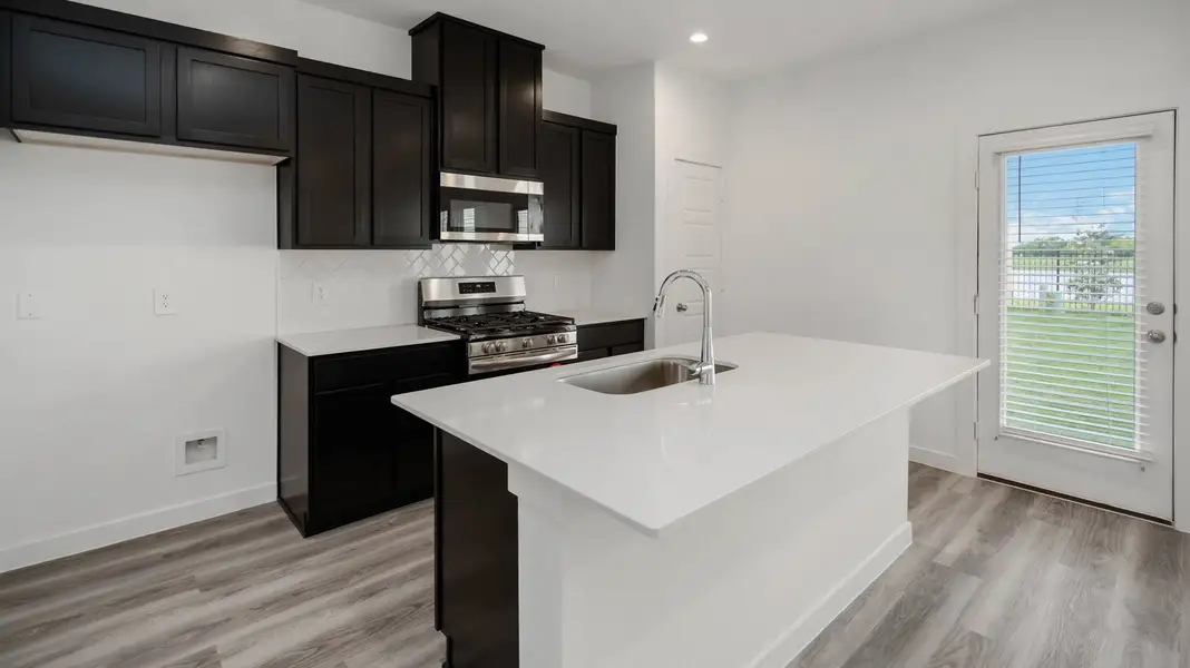 Representative furnished interior of a home built from the Gardenia by D.R. Horton in Grand West, Houston (Image 6). Representative furnished interior of a home built from the Gardenia by D.R. Horton in Grand West, Houston (Image 6).