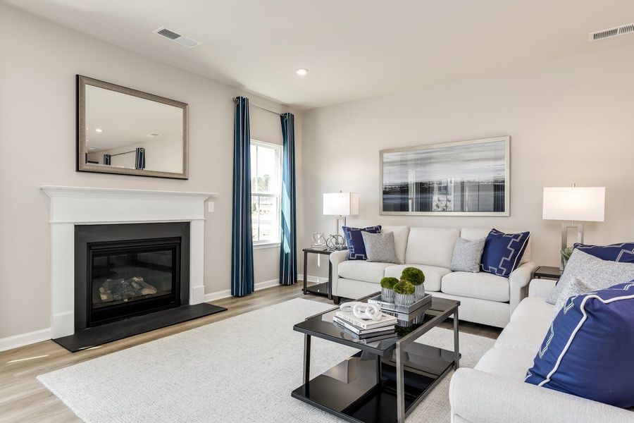 Furnished interior view inside a new home in Cainhoy Preserve, Huger (Image 3).