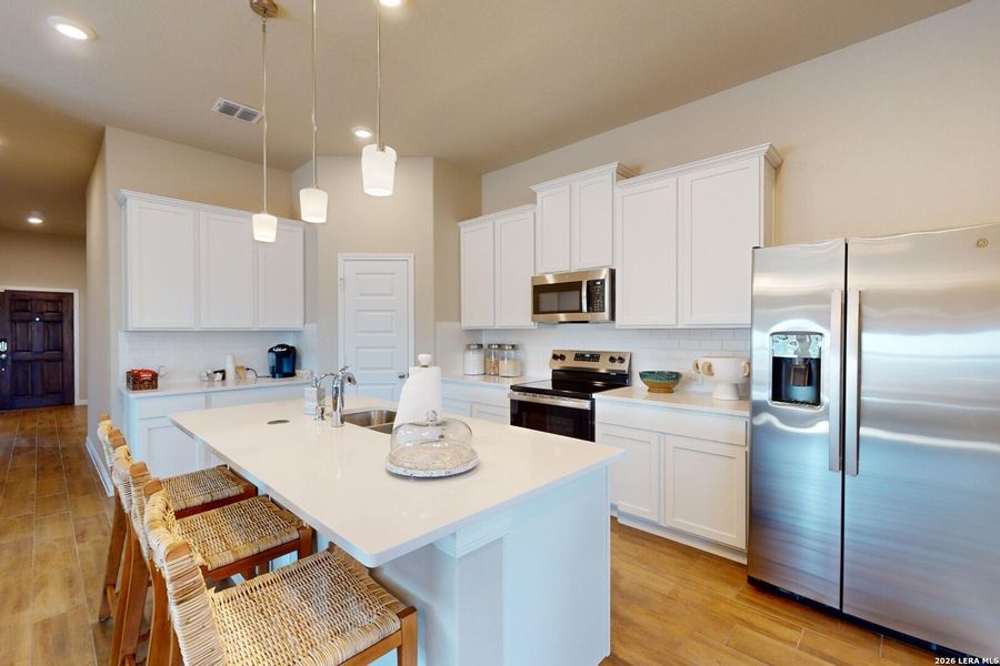 Furnished interior view inside a new home in Paloma Park, Converse (Image 10).