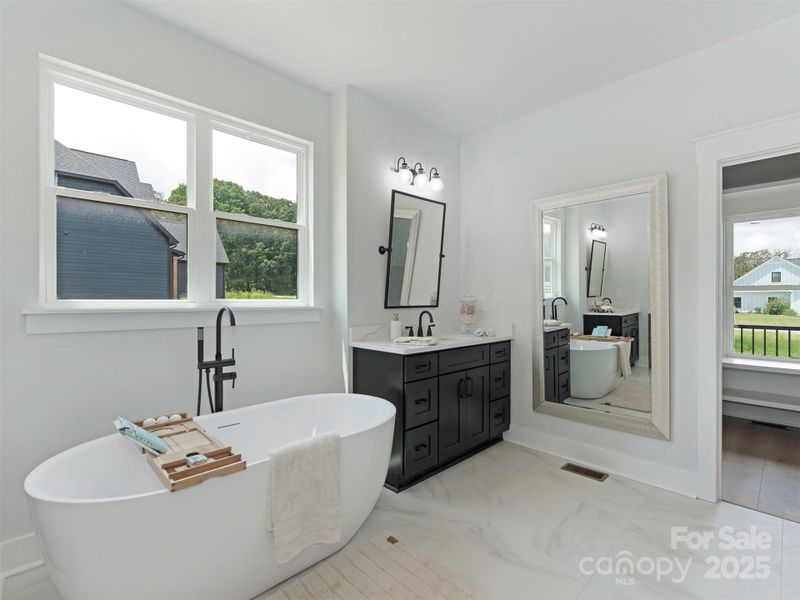 Furnished interior view inside a new home in , Waxhaw (Image 8).