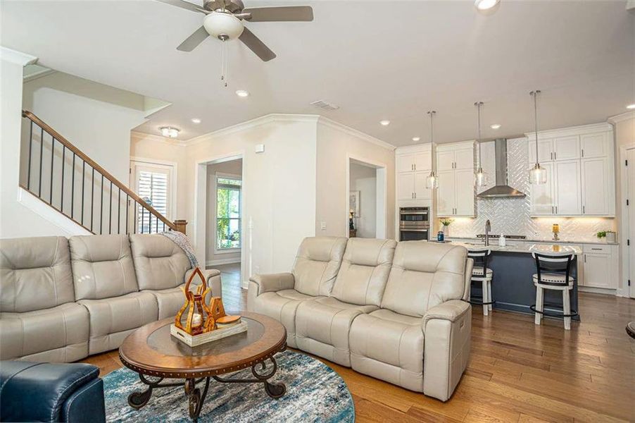 Furnished interior view inside a new home in Idylwilde, Canton (Image 18).