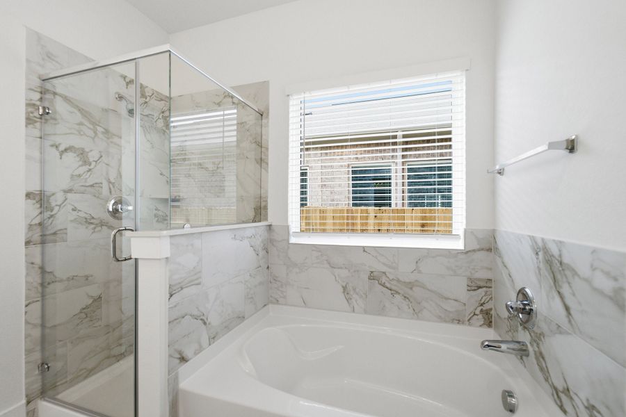 Furnished interior view inside a new home in Sunfield, Buda (Image 12).