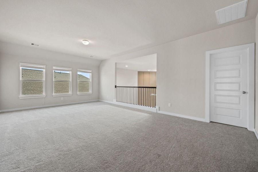 Spacious, unfurnished interior of a new home in Balmoral, Humble (Image 21). Spacious, unfurnished interior of a new home in Balmoral, Humble (Image 21).