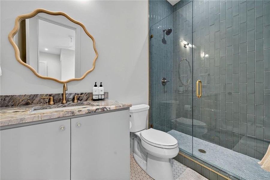 Furnished interior view inside a new home in , Atlanta (Image 17). Furnished interior view inside a new home in , Atlanta (Image 17).