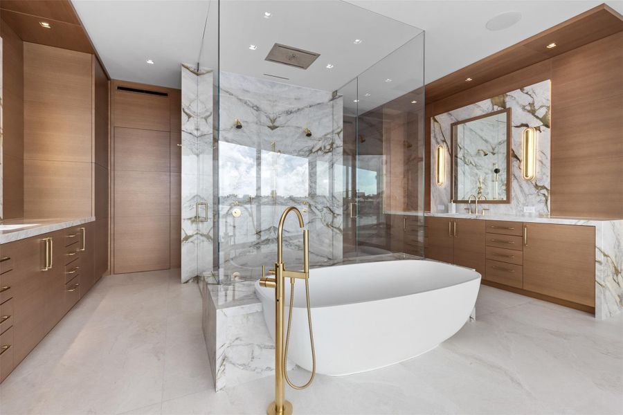 Primary Bathroom (bedroom photos to come - still being furnished)