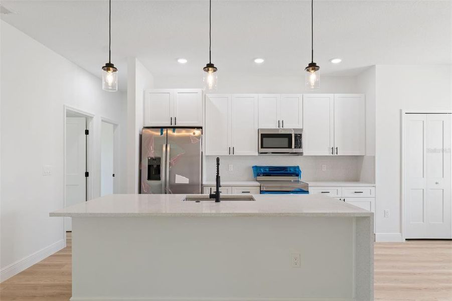 Furnished interior view inside a new home in , Ocala (Image 6).