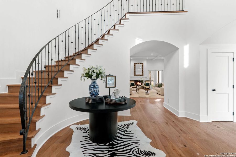 Furnished interior view inside a new home in , Terrell Hills (Image 35).