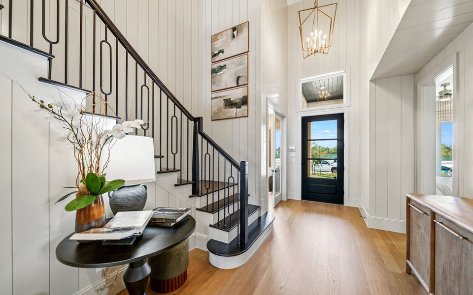 Furnished interior view inside a new home in Midline, Webster (Image 3).