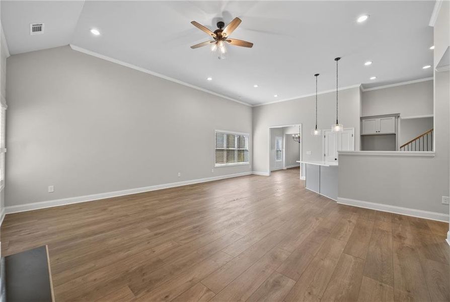Spacious, unfurnished interior of a new home in , Loganville (Image 36).