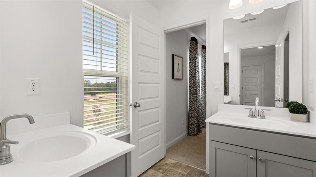 Furnished interior view inside a new home in Heritage Pointe, Senoia (Image 20).