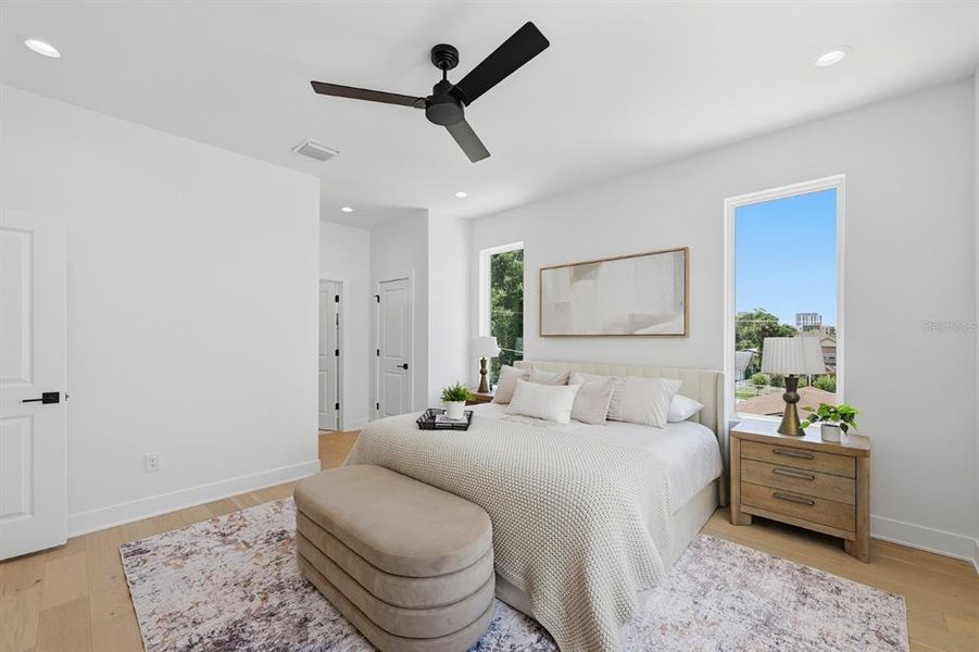 Furnished interior view inside a new home in , Tampa (Image 6).