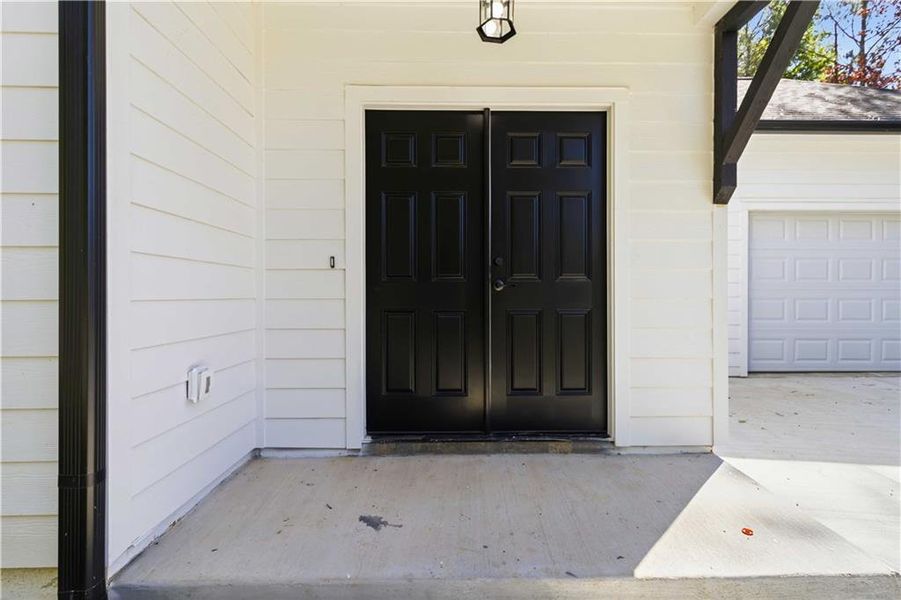 Exterior details and patio area of a home in , Covington (Image 2). Exterior details and patio area of a home in , Covington (Image 2).