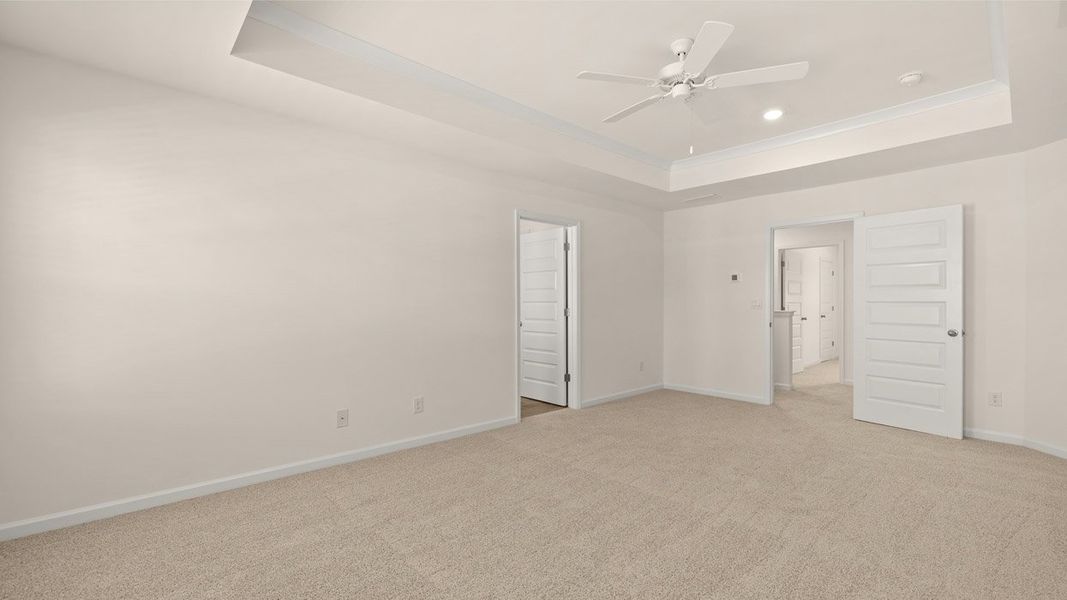 Representative unfurnished interior of a home built from the Iberville by D.R. Horton in Independence, Loganville (Image 20).
