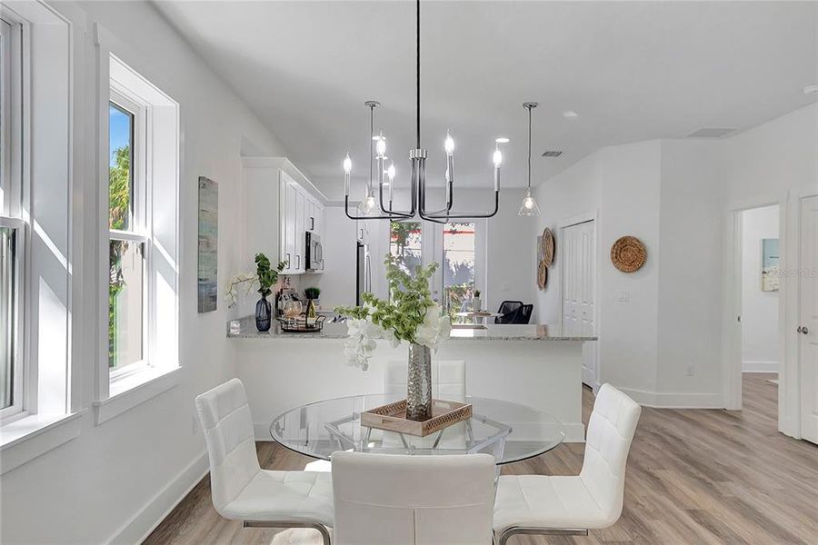 Furnished interior view inside a new home in , Tampa (Image 13). Furnished interior view inside a new home in , Tampa (Image 13).