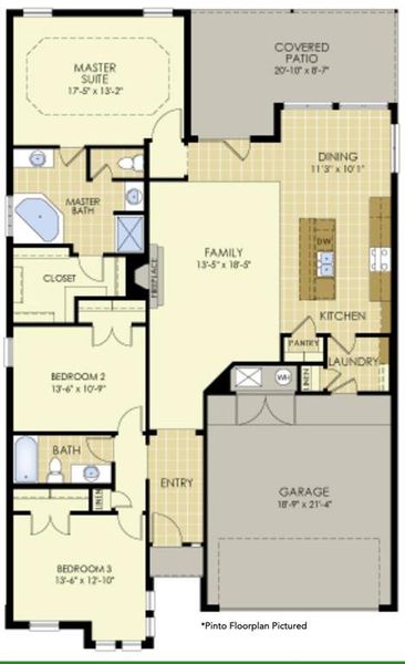 View of room layout View of room layout