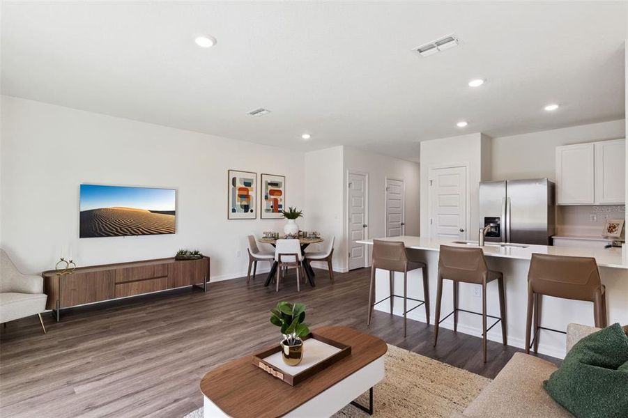 Furnished interior view inside a new home in , Lakeland (Image 13). Furnished interior view inside a new home in , Lakeland (Image 13).