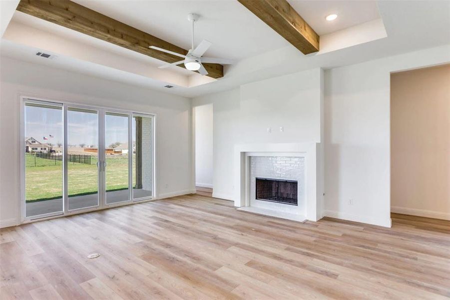 Spacious, unfurnished interior of a new home in Settler’s Glen, New Fairview (Image 14).