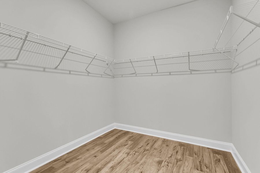 Spacious, unfurnished interior of a new home in Tidewater at Lakes of Cane Bay, Summerville (Image 17).