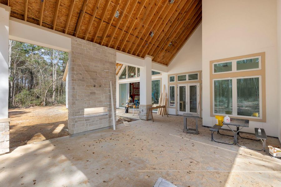 In-progress construction of a new home in , Montgomery, TX (Image 10). In-progress construction of a new home in , Montgomery, TX (Image 10).