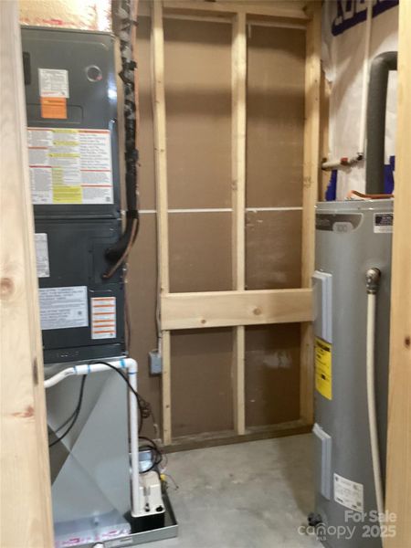 In-progress construction of a new home in , Whittier, NC (Image 21).