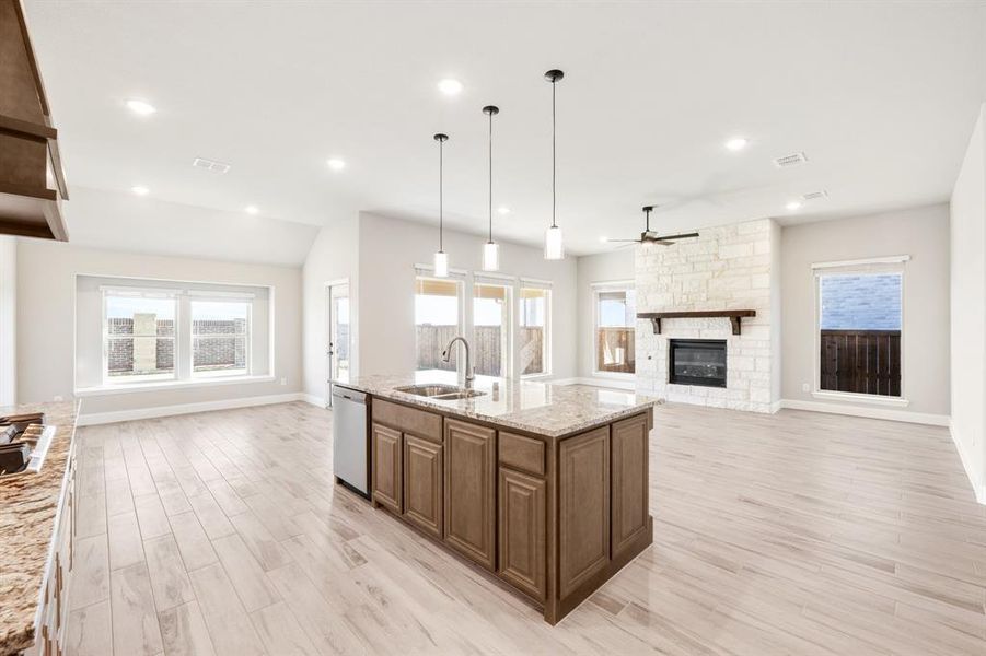 Furnished interior view inside a new home in Sonoma Verde, McLendon-Chisholm (Image 13).