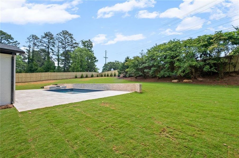 Exterior details and patio area of a home in , Marietta (Image 35).