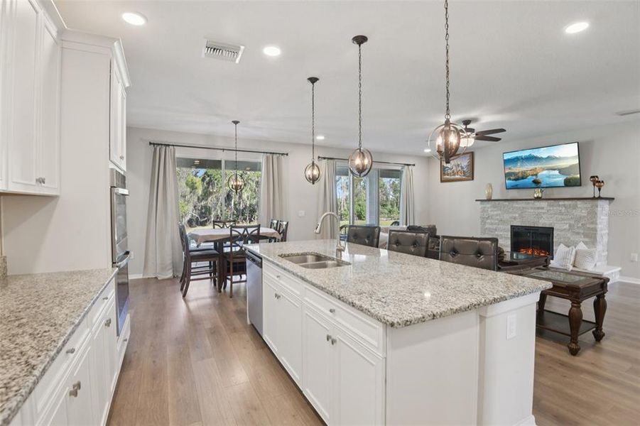 Furnished interior view inside a new home in Talavera, Spring Hill (Image 14). Furnished interior view inside a new home in Talavera, Spring Hill (Image 14).