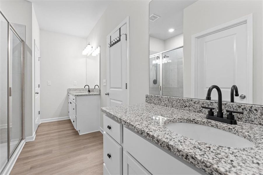 Furnished interior view inside a new home in Fairfield Plantation, Villa Rica (Image 41).