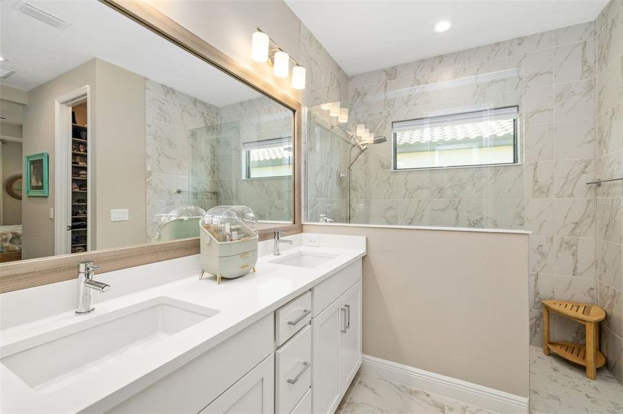 Furnished interior view inside a new home in , Nokomis (Image 48).