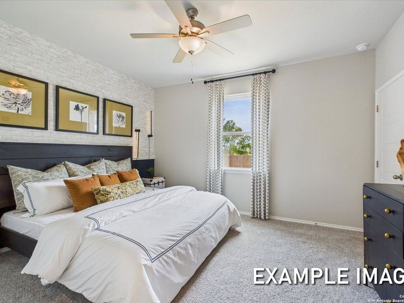 Furnished interior view inside a new home in Agave, San Antonio (Image 20).