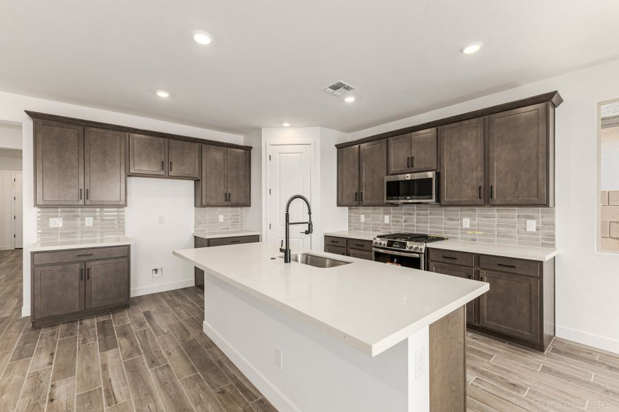 Furnished interior view inside a new home in Bella Vista Farms, San Tan Valley (Image 3).