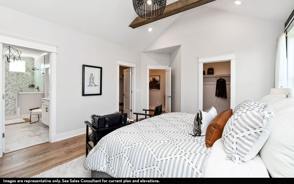 Furnished interior view inside a new home in High Park Hill, Arrington (Image 18).